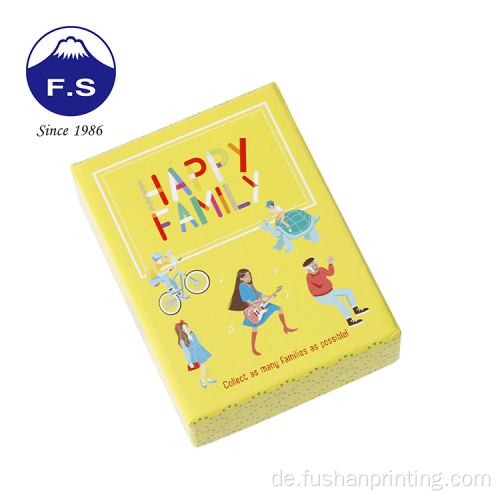 Full Color Prinitng Kids Memory Memory Pädagogische Flash -Karten